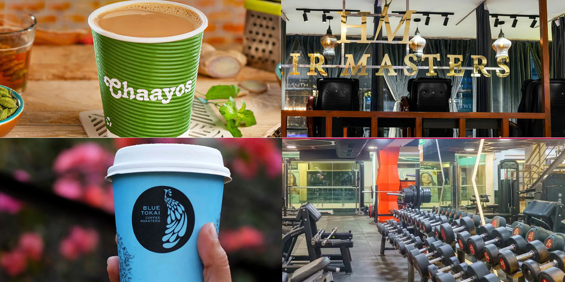 Top brands at VLPL 83 Avenue Sector 83 Gurgaon including Chaayos, Blue Tokai, Hair Masters and Cult Fit